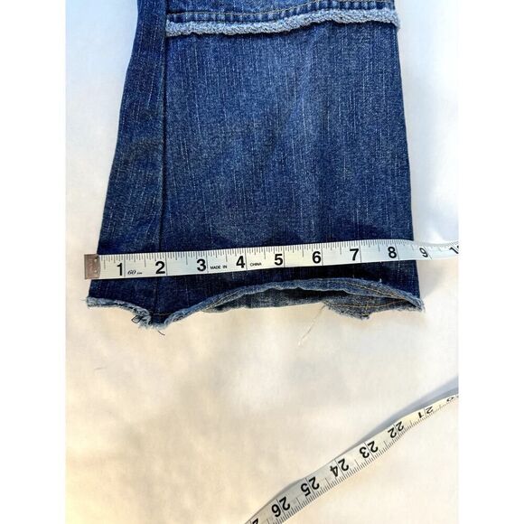 Vintage Embroidered My Michelle Jeans Bell Bottom 70s 80s 90s - Girls Size 7 - Picture 2 of 13